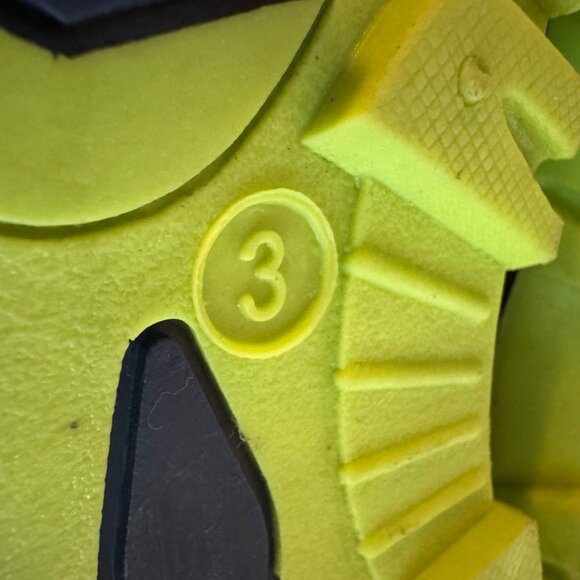 Kids Insulated Winter Snow Boots Drawstring Closure Size 3 Rubber Sole Thermolit - Picture 7 of 8